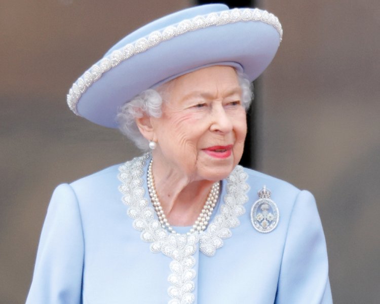 Queen Elizabeth II smiles ahead of her funeral